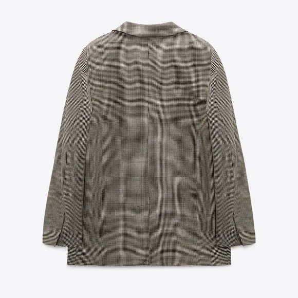 Zara Checkered Blazer - Picture 2 of 7